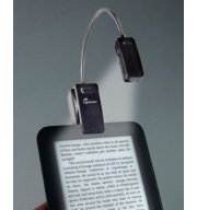 Lampica za čitanje sa kopčom Bookchair E-Booklight Crna