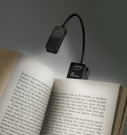 Lampica za čitanje sa kopčom Bookchair E-Booklight Crna