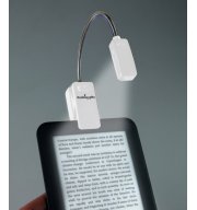 Lampica za čitanje sa kopčom Bookchair E-Booklight Bijela