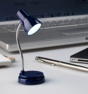 Lampa za pričvršćivanje na knjigu Bookchair Little Lamp Plava