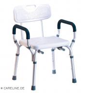Tuš stolica s naslonom Careline AquaSafe