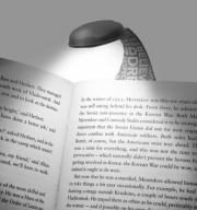Svjetiljka s klipom za knjigu Flexilight Orange