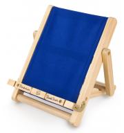 Stalak za knjige, čitač i tablet Deckchair Bookchair Large Blue