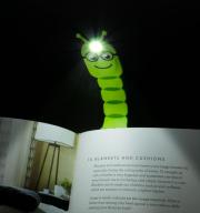 Svjetiljka s klipom za knjigu Flexilight Bookworm Green