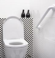 Zidni rukohvat za kupaonicu i WC bijeli